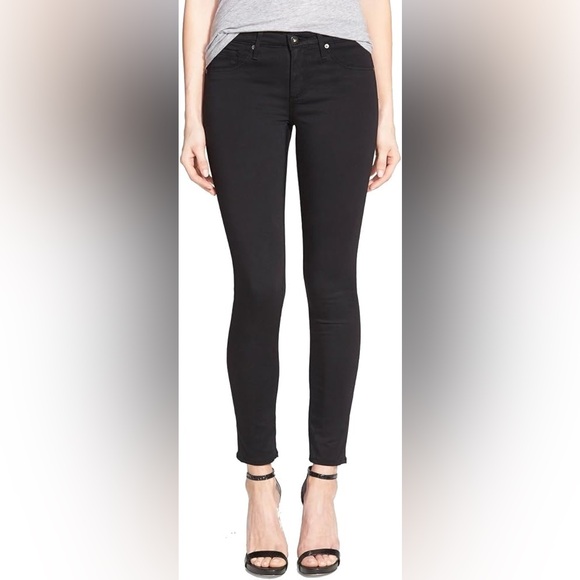 AG Adriano Goldschmied the Legging Ankle Super Skinny Ankle jean in Black wash - Picture 15 of 15